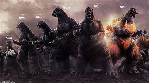 'Godzilla' Size Chart Shows How Much the 'King of Monsters.